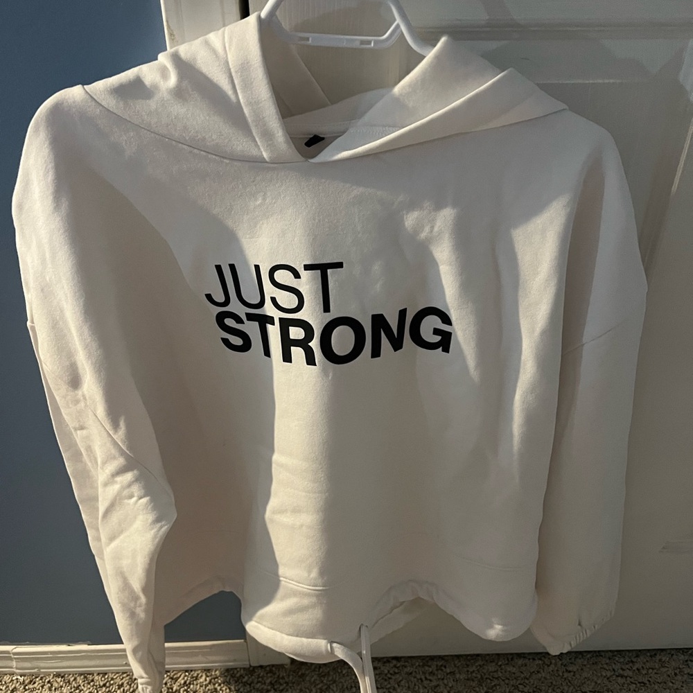 Cropped hoodie
